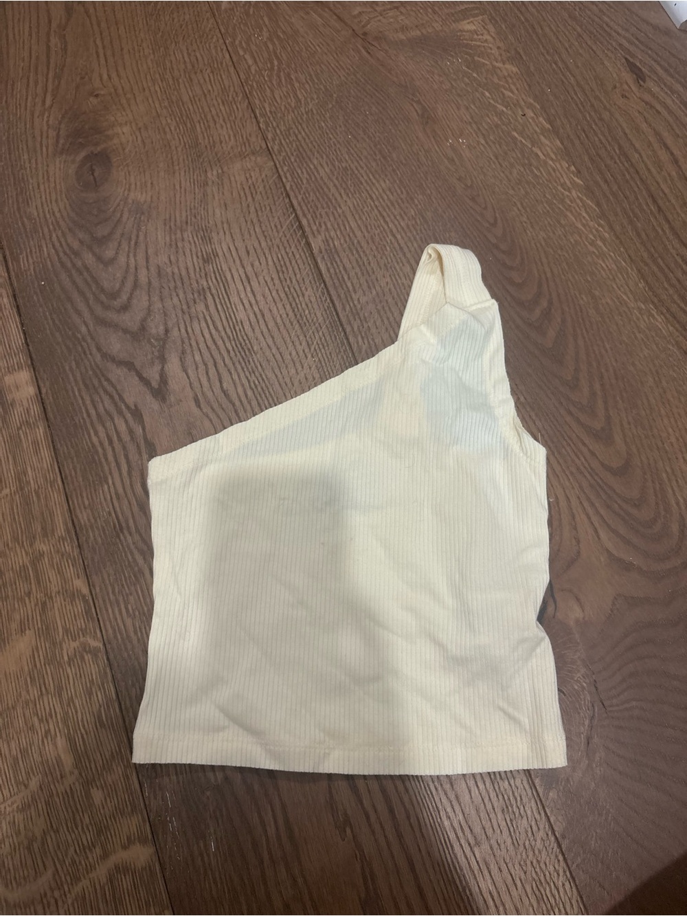 Urban Outfitters One Shoulder Cropped Top
